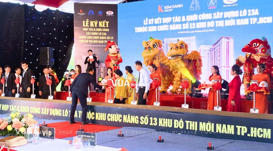 Khoi cong xay dung du an kdc 13a (1)