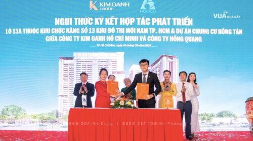Kim Oanh Group bat tay Hong Quang phat trien du an KDC 13A (2)
