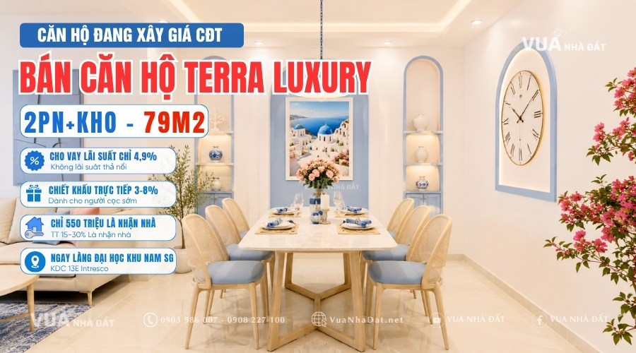 Ban can ho Terra Luxury 79m2