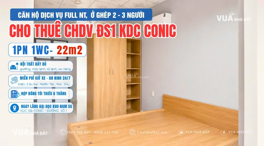 Cho thue CHDV Conic