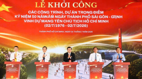 Lễ khởi công dự án Cầu đường Bình Tiên