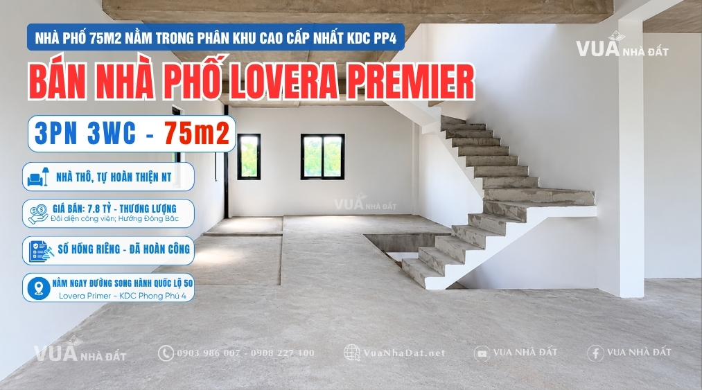 Nhà phố Lovera Premier