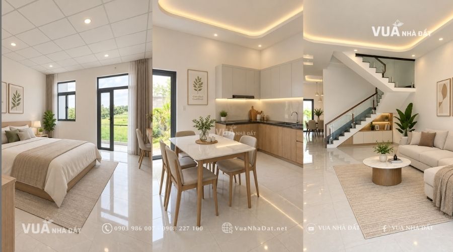 Phối cảnh nội thất NOXH KCN Cầu Tràm